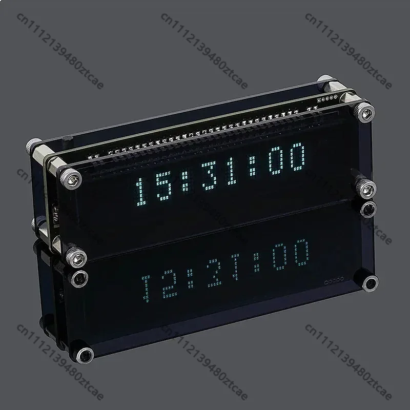 VFD Clock Vacuum Fluorescent Display WIFI NTP Timing Automatic Calibration Desktop Digital Clock