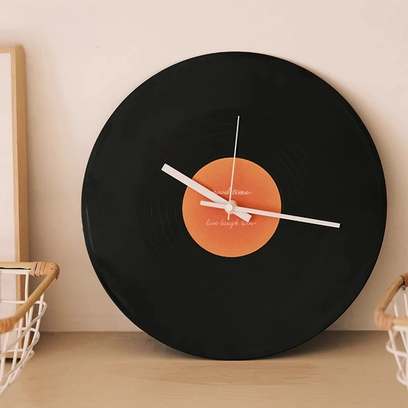 

Retro Design Round Clock Wall Nordic Fashion Simple Aesthetic Interior Wall Clocks Creative Decor Reloj De Pared Home Furniture