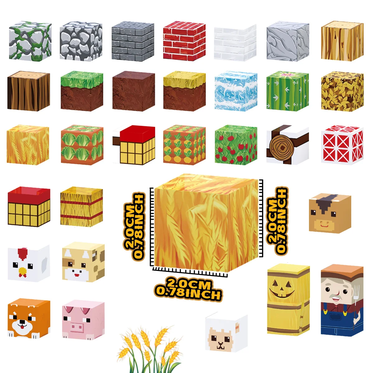 مجموعة المكعبات المغناطيسية، ألعاب الأطفال التراص الحسية، كتل مغناطيسية للحيوانات، بناء ألعاب المكعبات المغناطيسية بحرية، إطلاق المزيد من Bui #2