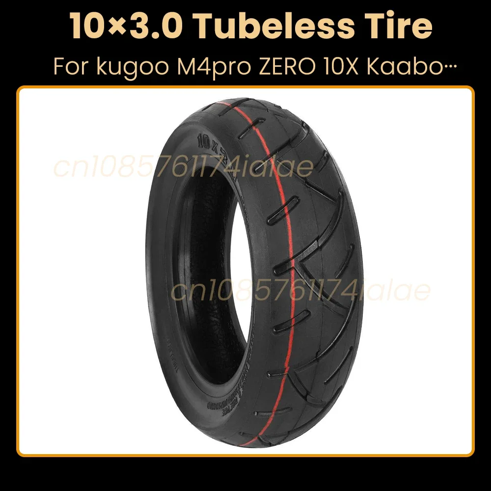 

Бескамерная шина 10x3,0 для электрического скутера Kugoo M4 Pro Zero 10x Kaabo, 10-дюймовая бескамерная шина 10X3.0