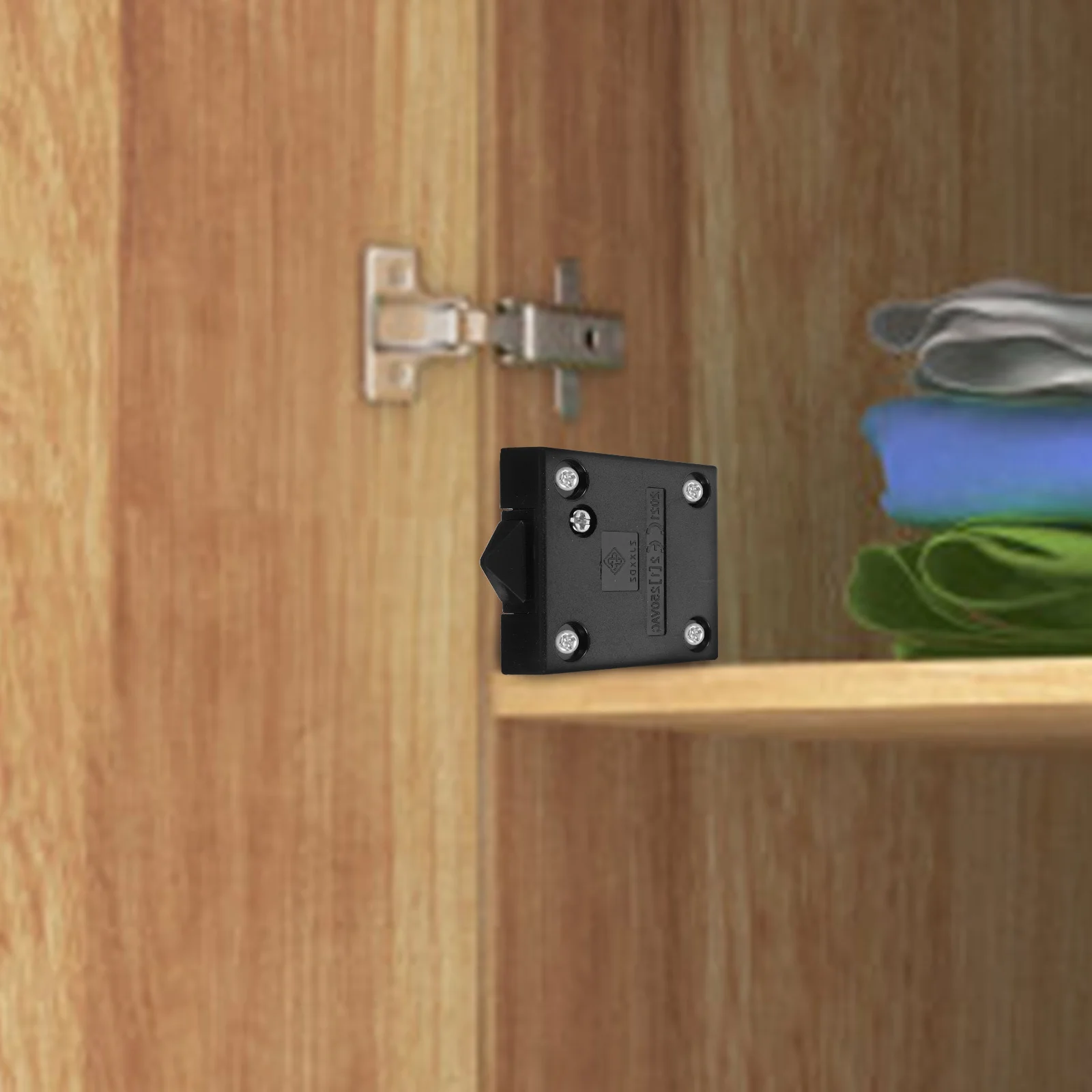 

Door Switch Wardrobe Light Auto Reset Cabinet Closet on Off Switch Automatic Electrical Light for Closet Drawer Pantry