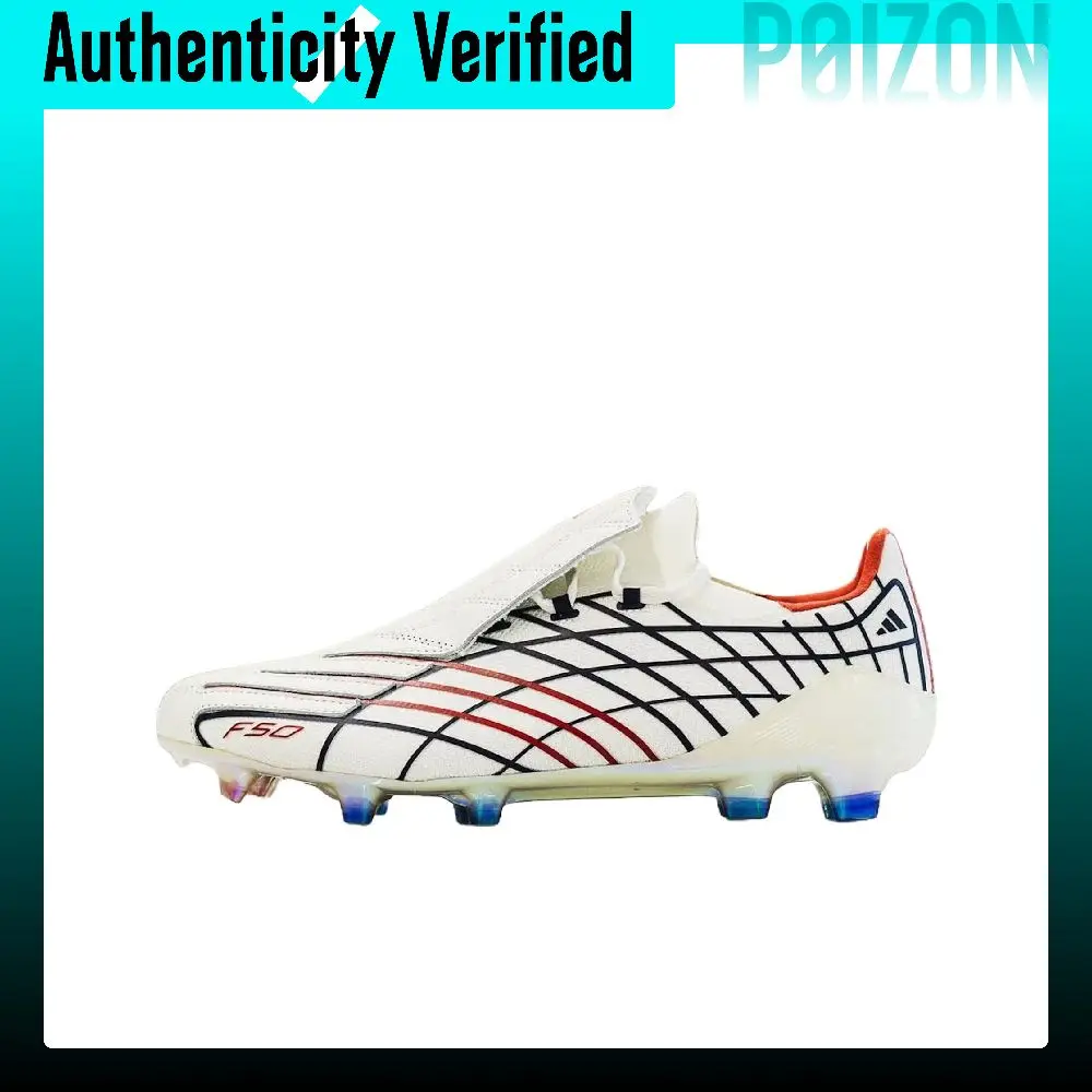 Unisport x Adidas F50 Collection Soccer Shoes Unisex White Black JQ8781