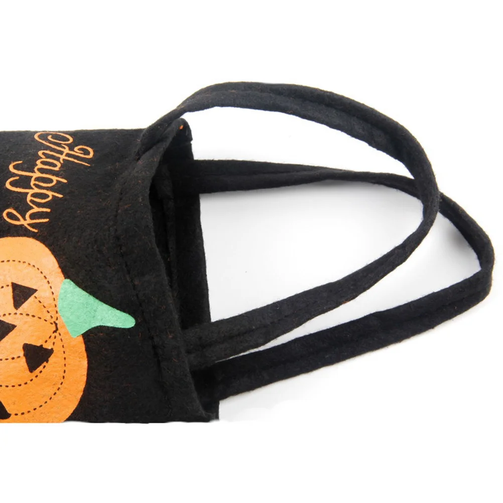 

Plain Candy Tote Goodie Bags for Halloween Trick Treat Make up Black