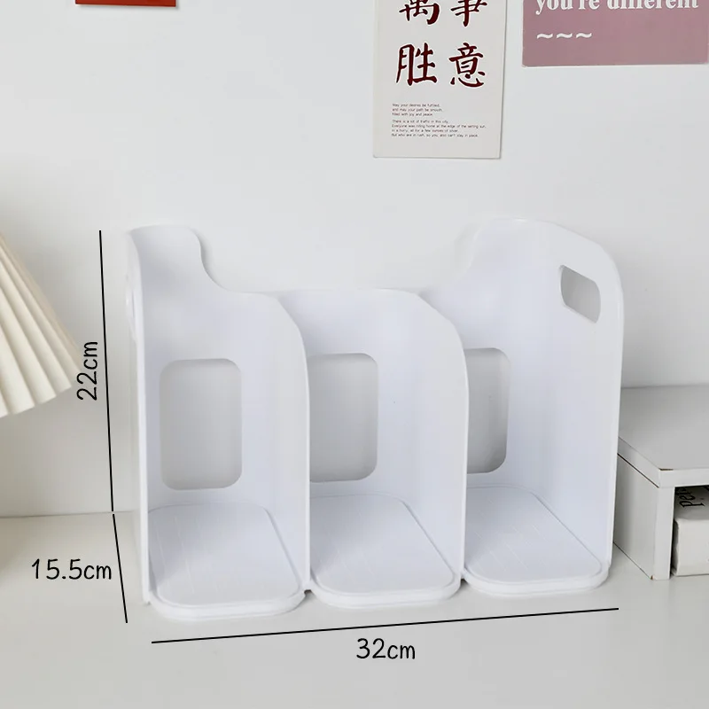 Creative Ins Style Kids Student Desk Bookends Box High Quality Factory Price Simple Design Plastic Book Stand Holder