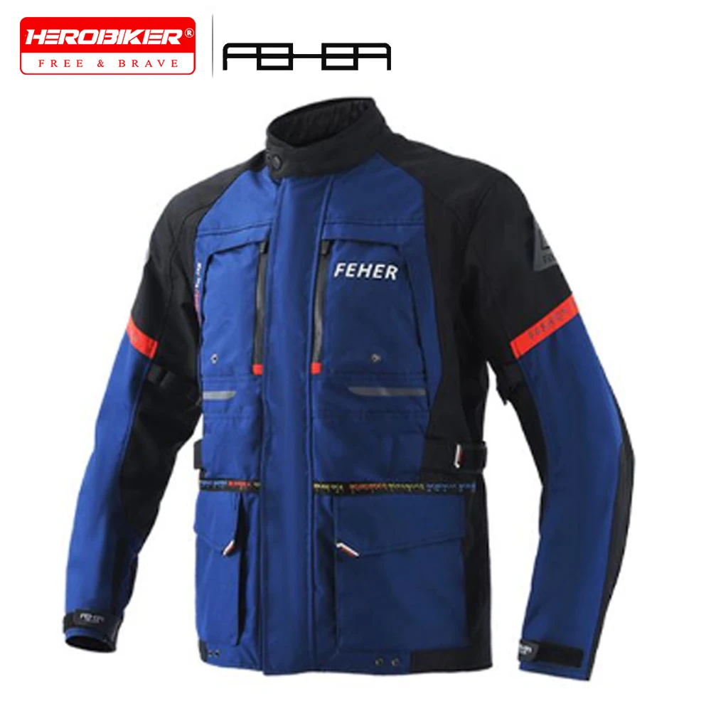 

Motorcycle Rally Suit Motorbike Jacket Off-Road Riding Windproof Jacket Mountain Bike Fall Protection Kit Rally Suit Anti-fall