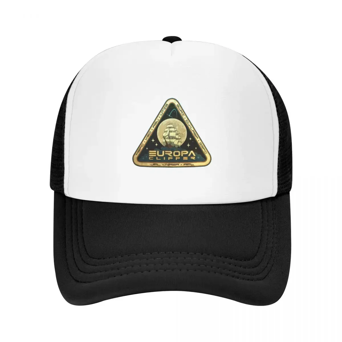 Europa Clipper mission patch - vintage look Baseball Cap Vintage funny hat Women Beach Fashion Men's