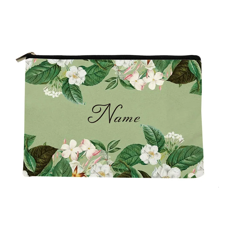 Personalized Custom Name Makeup Bag Gift for Tennis Lover Cosmetic Case Coach Gifts Purse Tennis Player Gift