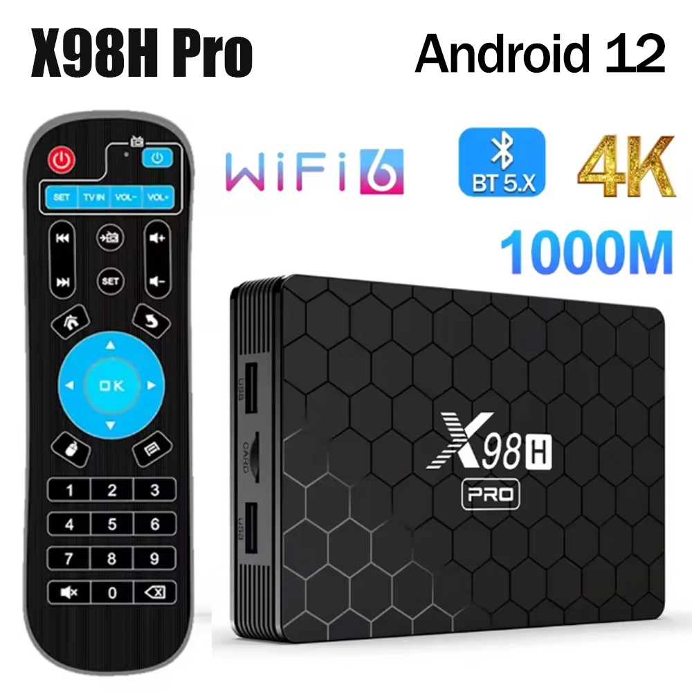 X98H Pro Android 6K…