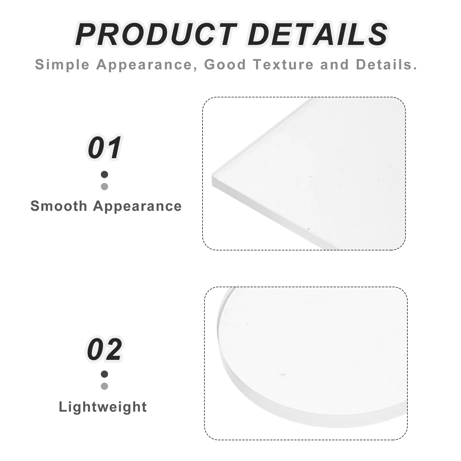 4Pcs Gel Printing Plate Clear Reusable Artistic Printmaking Craft Supplies Circle Triangle Monoprinting Scrapbooking Card Making