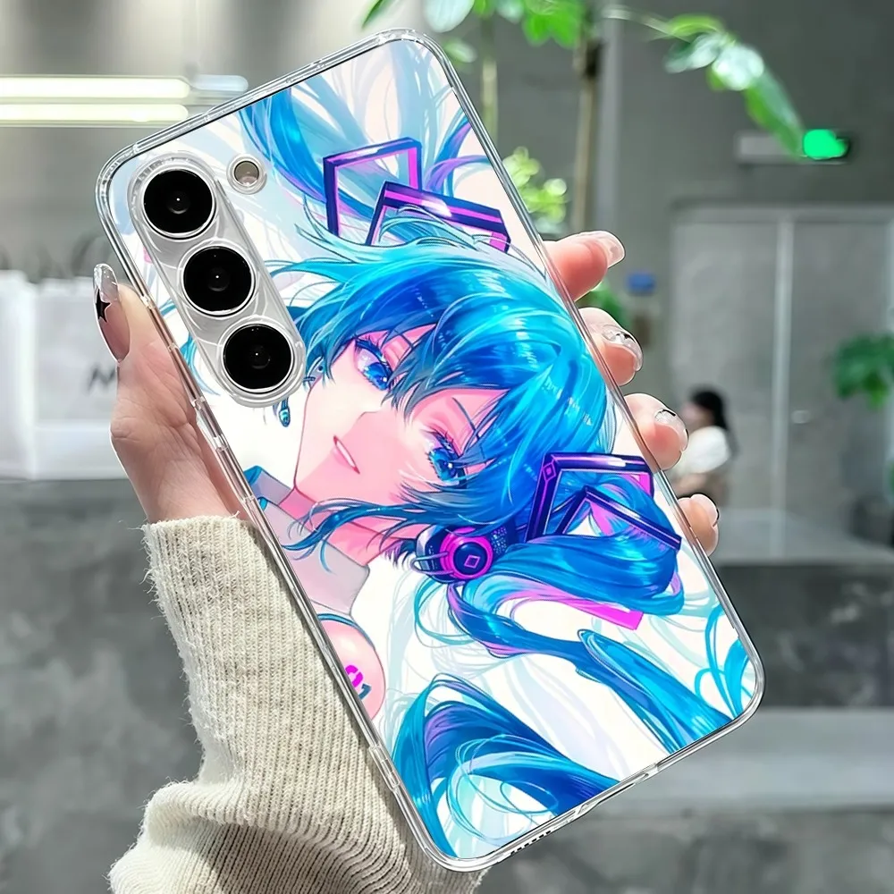 حافظة لهاتف سامسونج جالاكسي A52 A12 A51 S21 Edge S22 ULTRA S23 S20LITE Plus غطاء شفاف للغاية #5