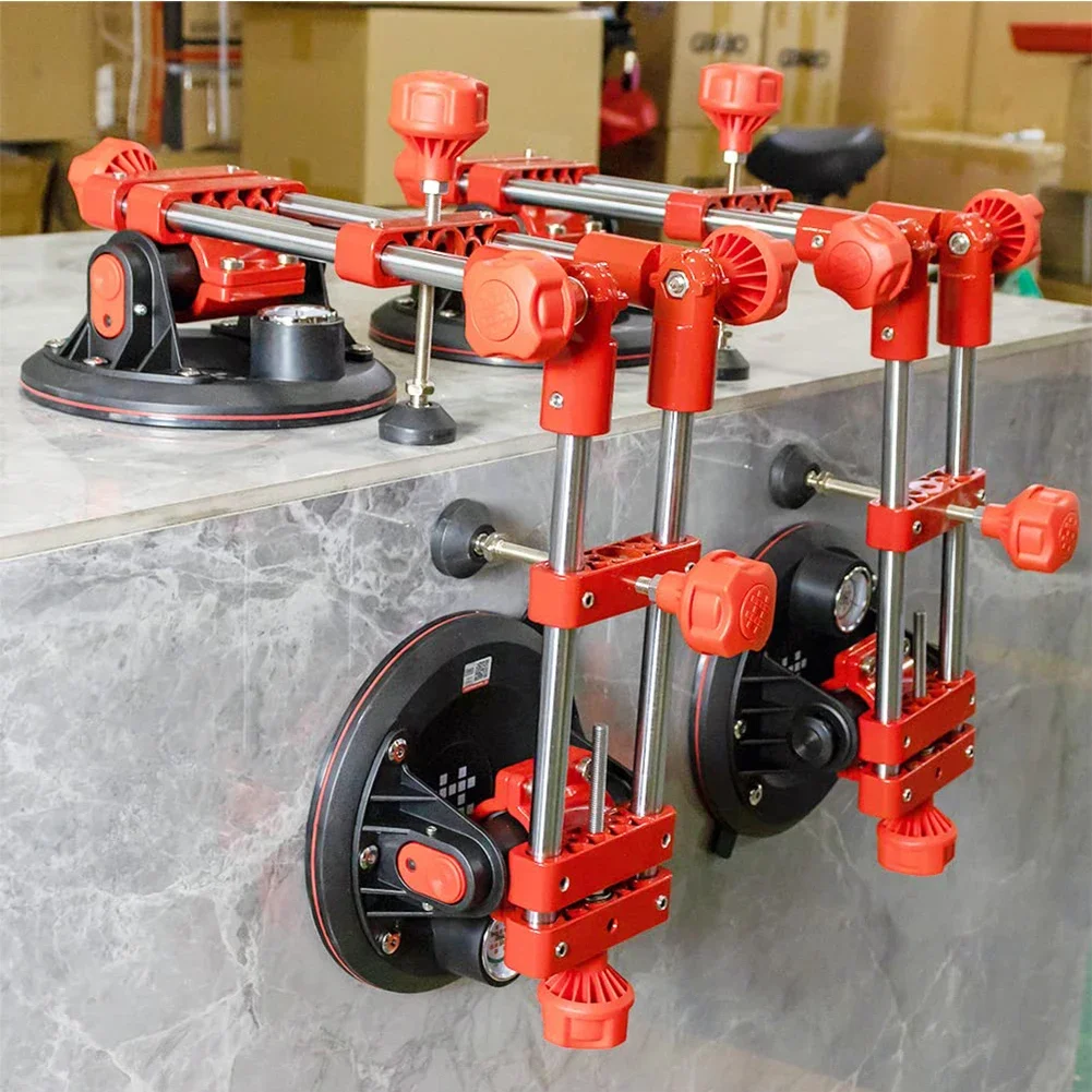 Tile Tiling Machine 0-270 Degree Stone Seam Setter Waterfall Vertical Marble Granite Countertop with Plastic Case Vacuum Suction