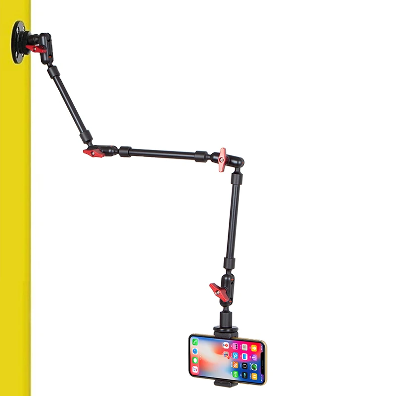 BFOLLOW 32 "22" Smartphone-Halterung magischer Arm für Kamera artikulierte flexible Wand halterung Schreibtisch klemme Tablet Webcam Gopro Ständer – Detail 19