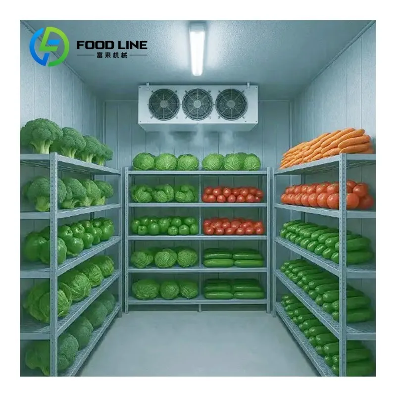 Customize Refrigeration Controlled Atmosphere Storage for Fruits and Vegetable Wholesale Cold Room Project