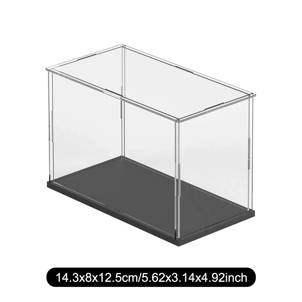 

Clear Acrylic Display Case Dustproof Toys Figures Car Trucks Vans Model Box Collection Storage Organizer Countertop Show Box