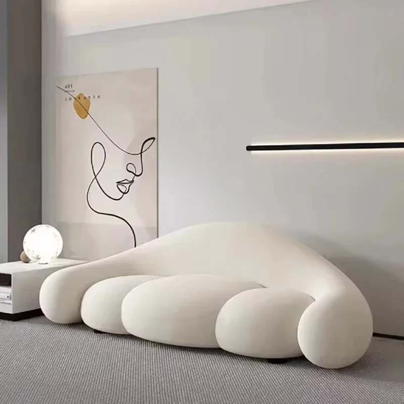 Aesthetic Beds Living Room Sofas Designer Cloud Bean Living Room Sofa Pouf Bubble Designer Balcony Divano Letto Room Furniture