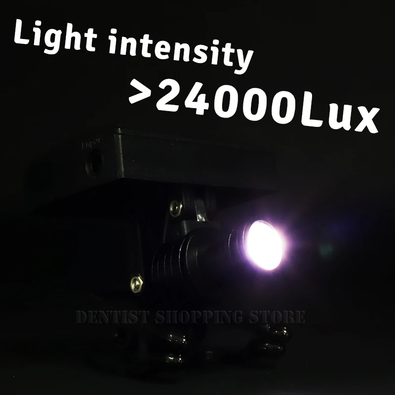 5W Headlight Wireless Built-in Battery Portable Light Clip Headlamp  Switch Power for Medical Magnifier Dental Loupes Lab