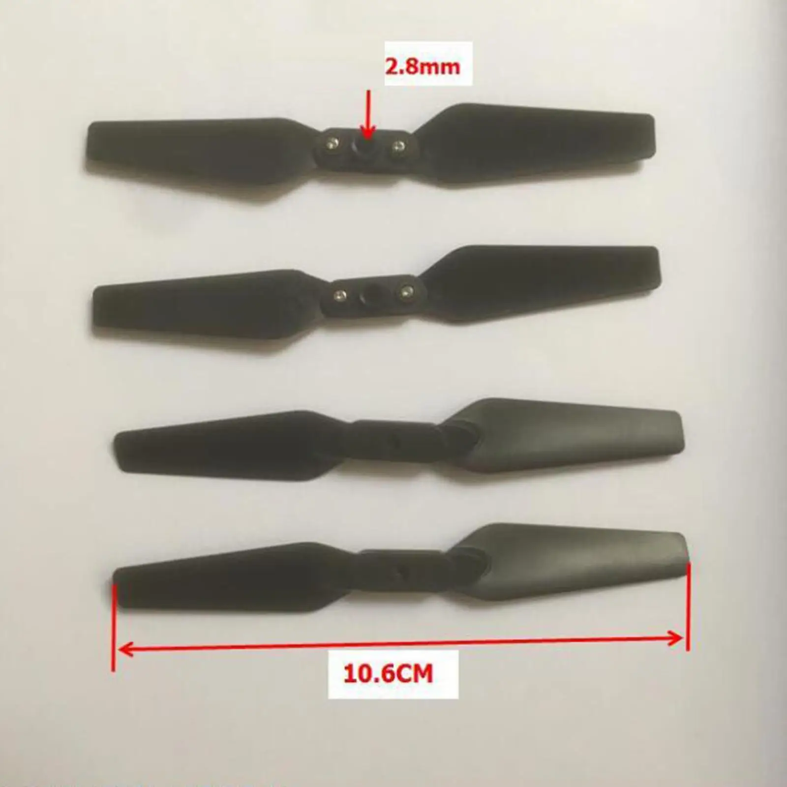 8Pcs Foldable Propellers Props Lightweight Upgrade Parts Drone Blade for E88Pro E88 Airplane Drone Aircraft DIY Accessories