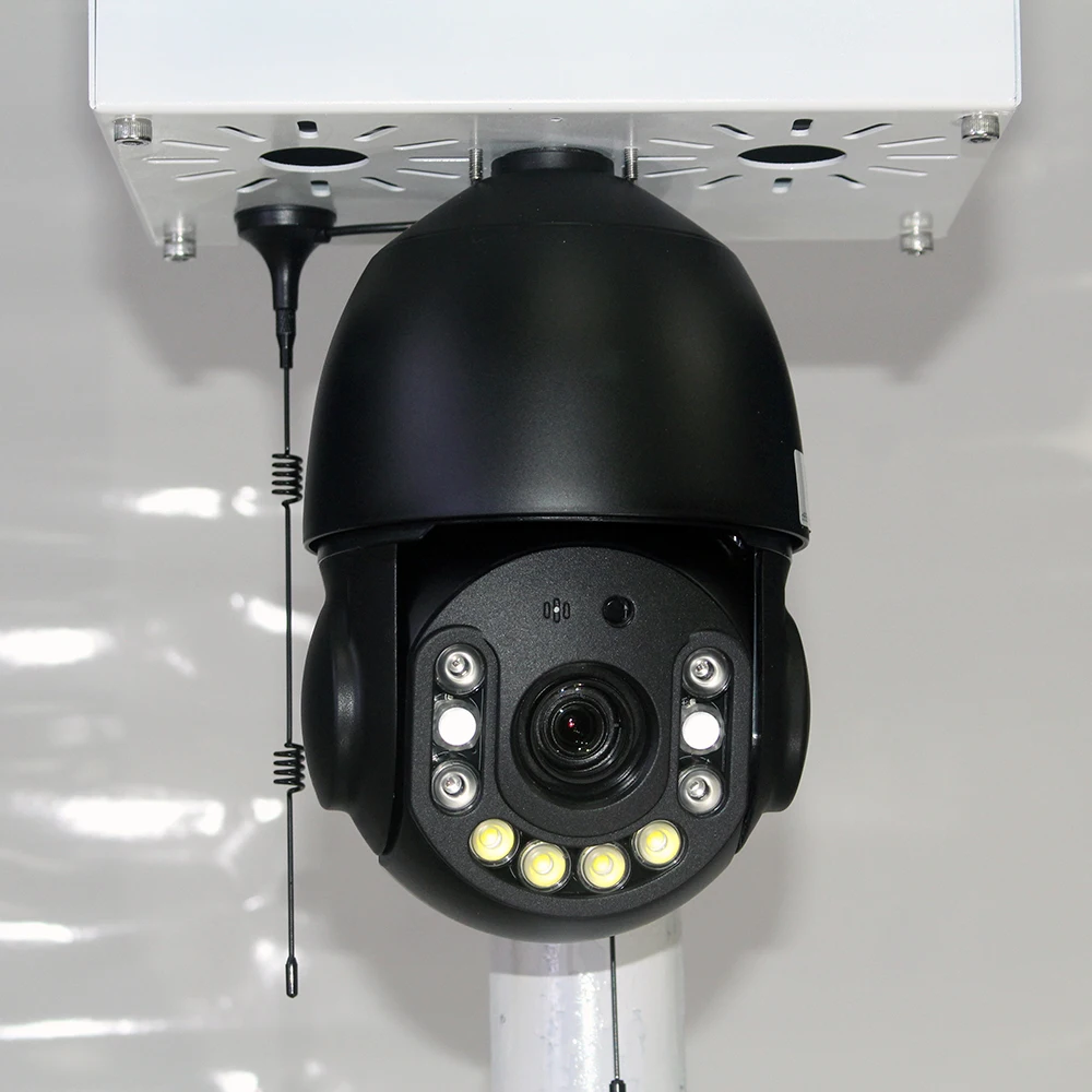 كاميرا خارجية 4G PTZ Sim CCTV IP 360 3G Security 30x عدسة تكبير بصري 8MP رؤية ليلية تعمل بالطاقة الشمسية 4G CC #5