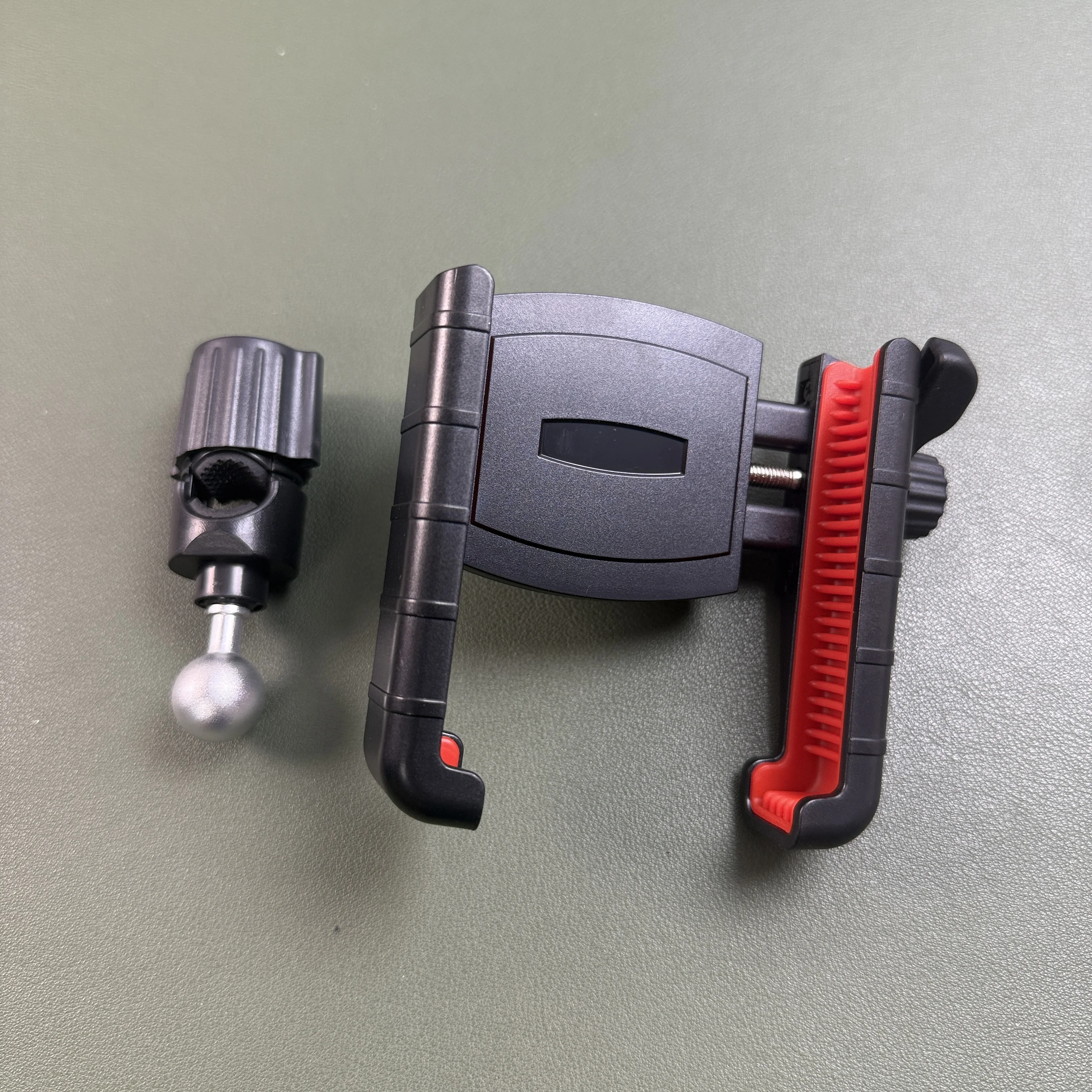 

Motorcycle Pole Navigation Phone Holder No Disassembly Required Rearview Mirror Pole Mobile Phone Holder