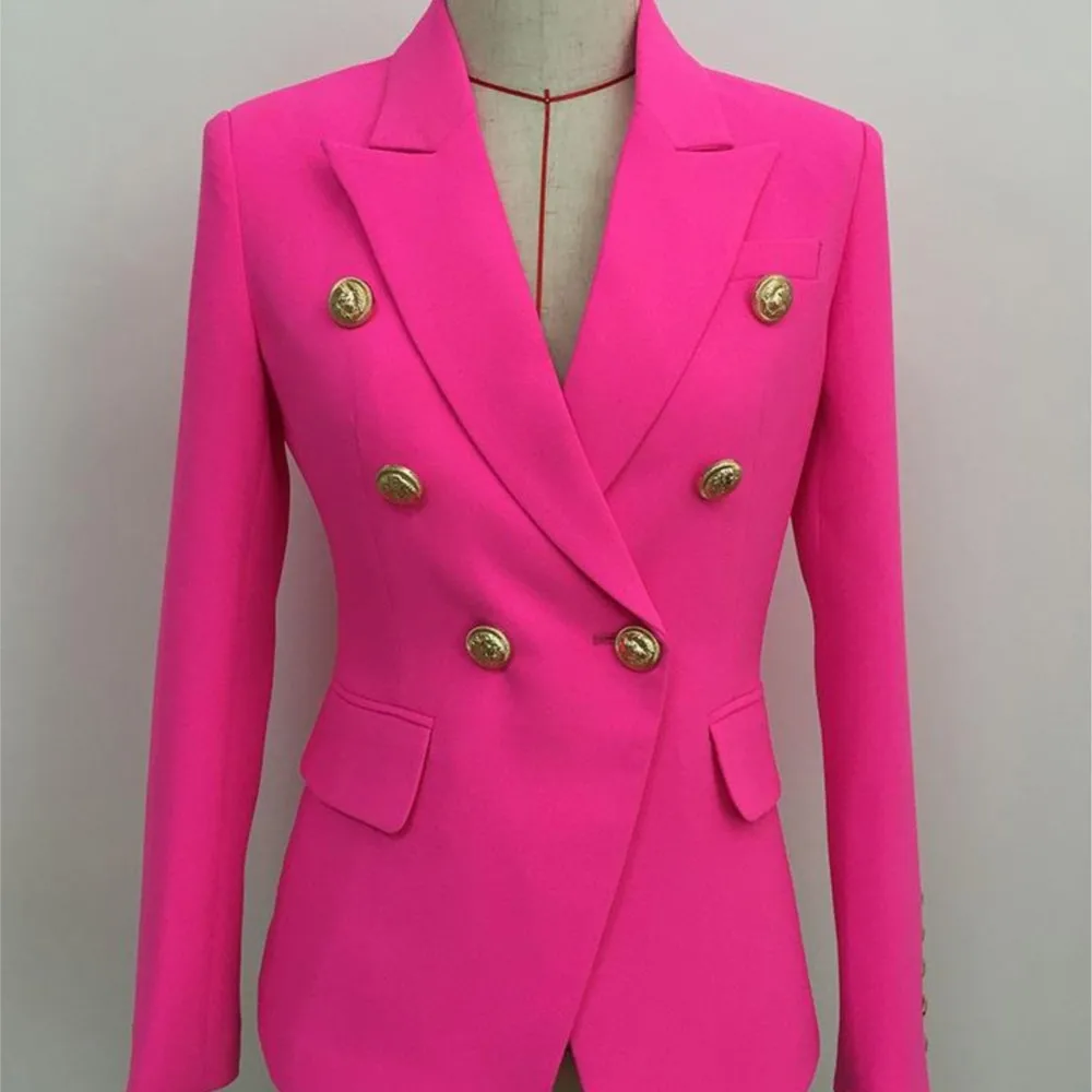 SUSOLA Feminine Blazers Femme Pink Lady Women Suit jacket Female Ladies Long Sleeve Elegant Blazer