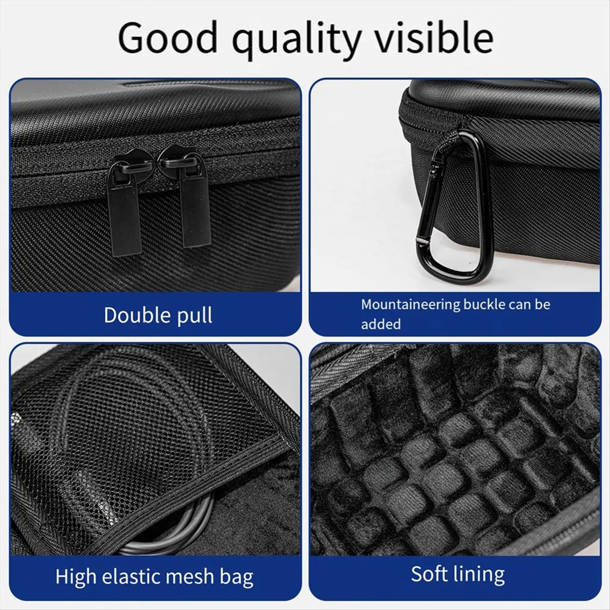 Storage Bag for MXMaster3S Mouse Carring Mouse Protective Cover for Viper V3 Pro Mice Hard Case