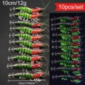 10pcs-set-Lure-green