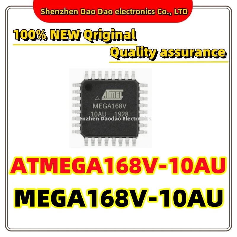 ATMEGA168V-10AU ATMEGA168V-10AUR MEGA168V 10AU TQFP-32 Microcontroller chip IC new original