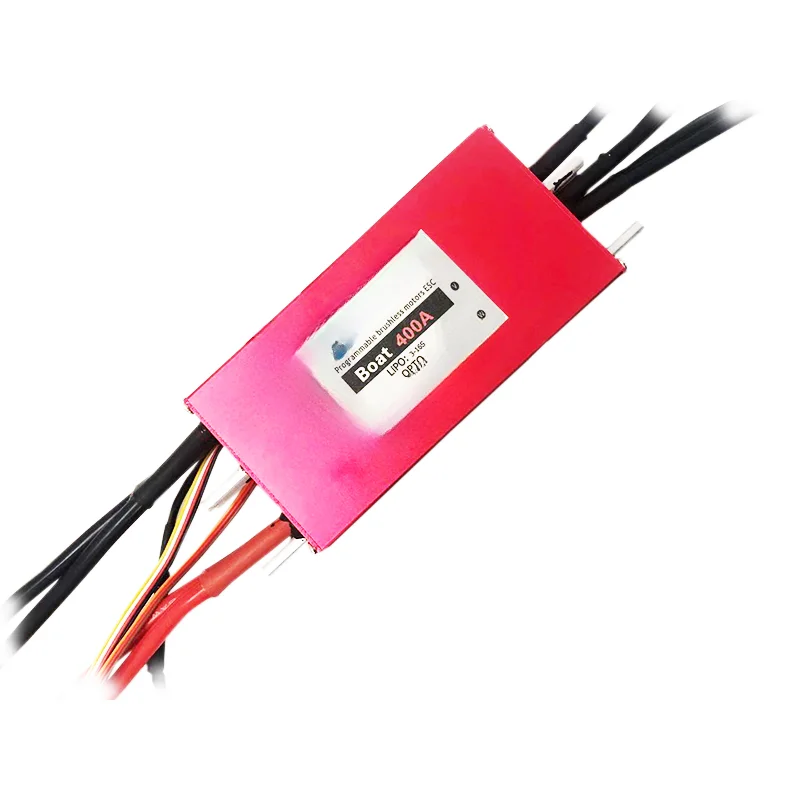 

Ship Model Unmanned Remote Control Ship Hydrofoil 3-16S 400A Super Current Voltage Brushless Waterproof ESC