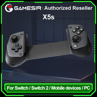 Gamesir X5s Android Cell Phone Controller Gamepad Smartphone Mando Móvil for Mobile Phone Bluetooth 2.4G Connection Hall Effect