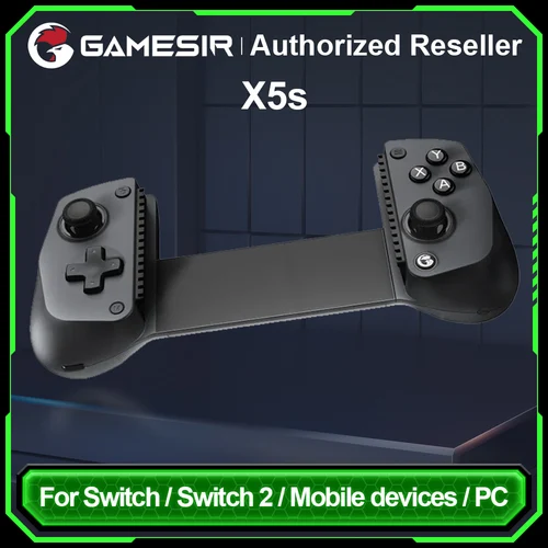 Gamesir X5s Lite Mando celular Android Smartphone controlador Móvil Gaming Gamepad para teléfono móvil Bluetooth 2,4G conexión efecto Hall