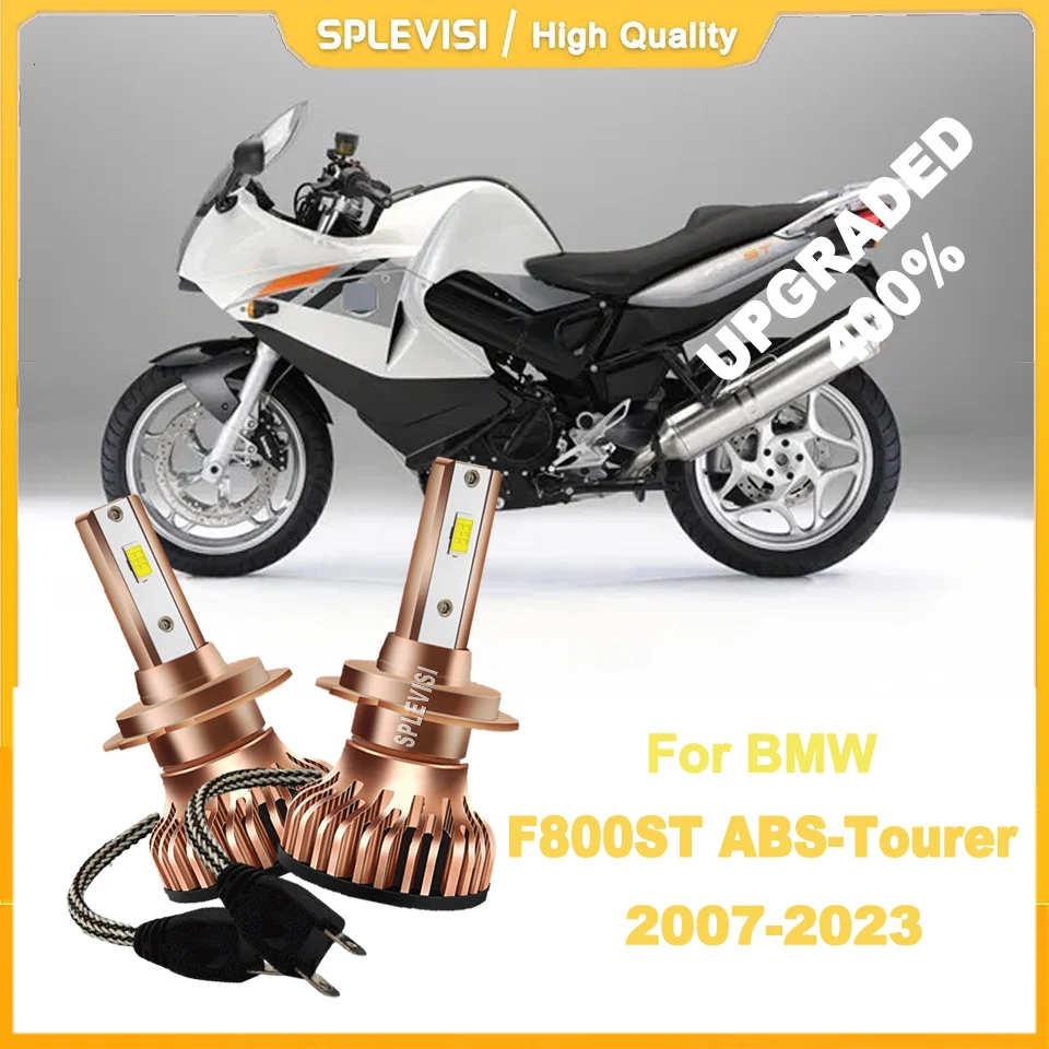 

LED Motorcycle Headlight White -Reduced Glare for Long Distance Riding For BMW F800ST ABS-Tourer 2007 2008 2009 2010 2011-2023
