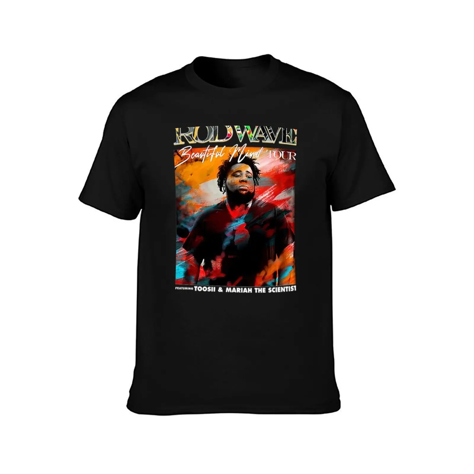 RRodWaave's Melodic Craftsmanship T-Shirt, Summer Casual Cotton Tee, Oversized Streetwear Tops, Vintage Graphic Print