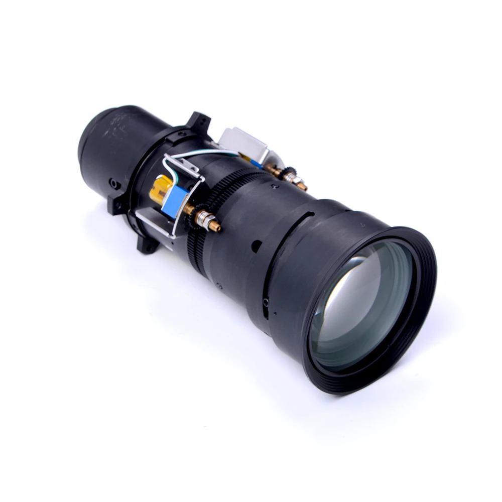 Adjustable Motorized Spherical Ultra Long Zoom Lens for Projectors Customized OEM Support
