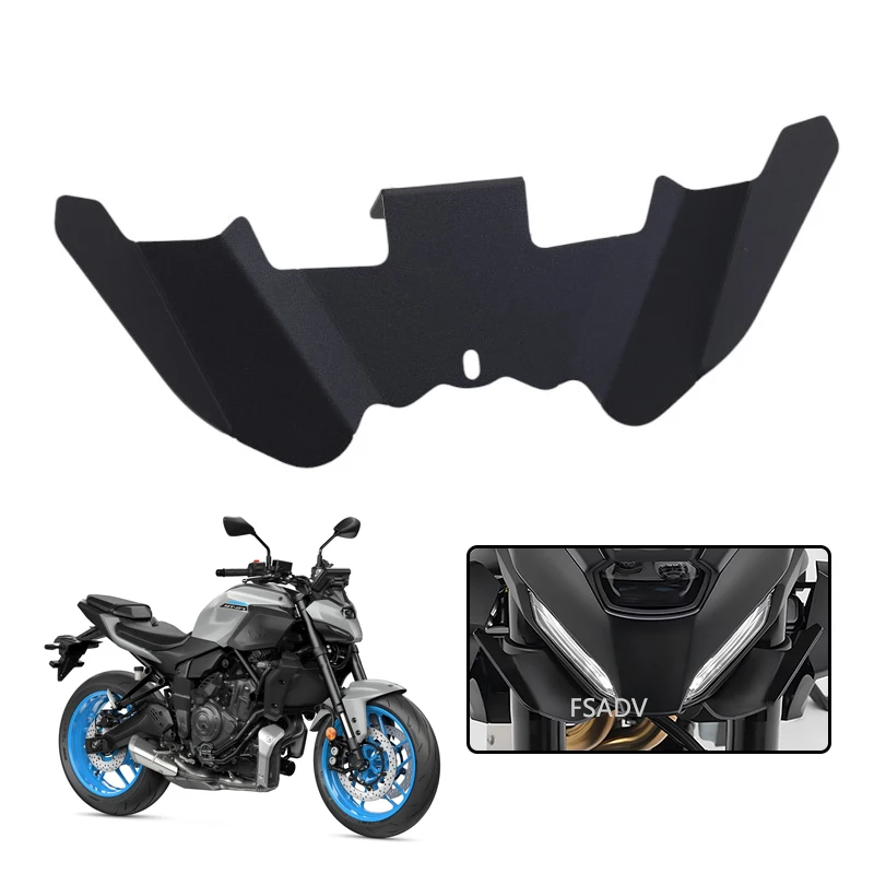 

Для мотоцикла YAMAHA MT07 MT-07 2024 2025: Накладка-удлинитель на переднее крыло («нос», «конус», «спойлер», «обтекатель») – Аксессуары