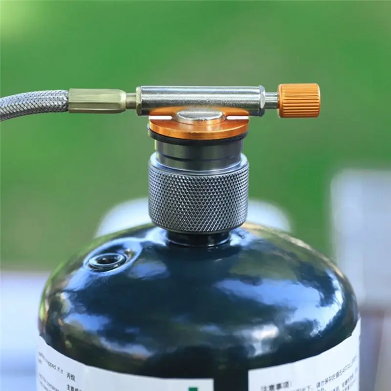 

【черный huodong】2 шт. уличный американский адаптер для бензобака, преобразование плоского бензобака Tou Man, общий конвертер, разъем для бутанового газа