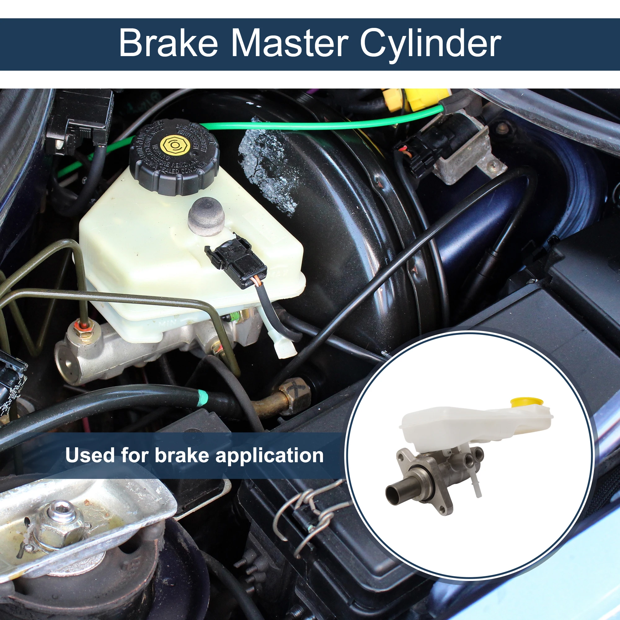 

UXCELL Brake Master Cylinder with Reservoir No.7G912140AC for Ford Mondeo IV 2011-2015