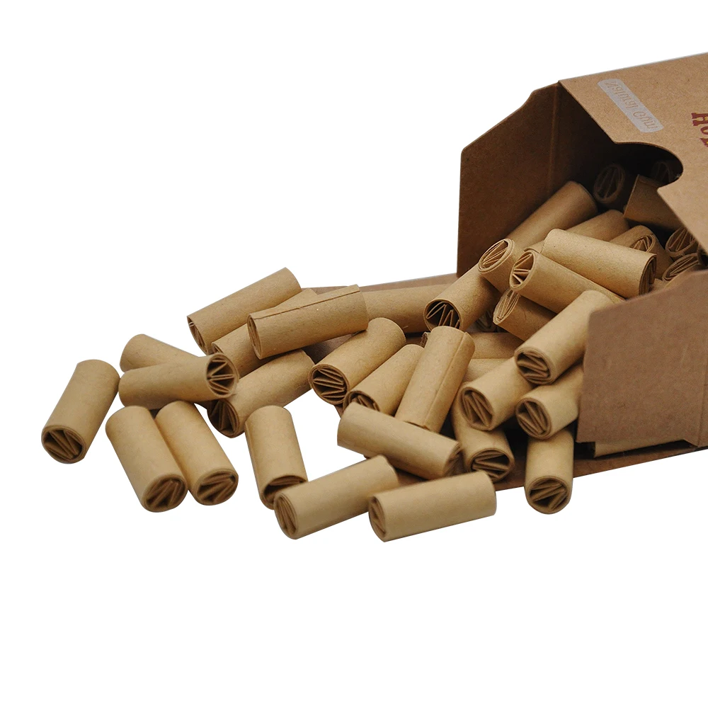 

120 шт., 7 мм, натуральная нерафинированная прокатная бумага типа M, предварительно скрученные кончики