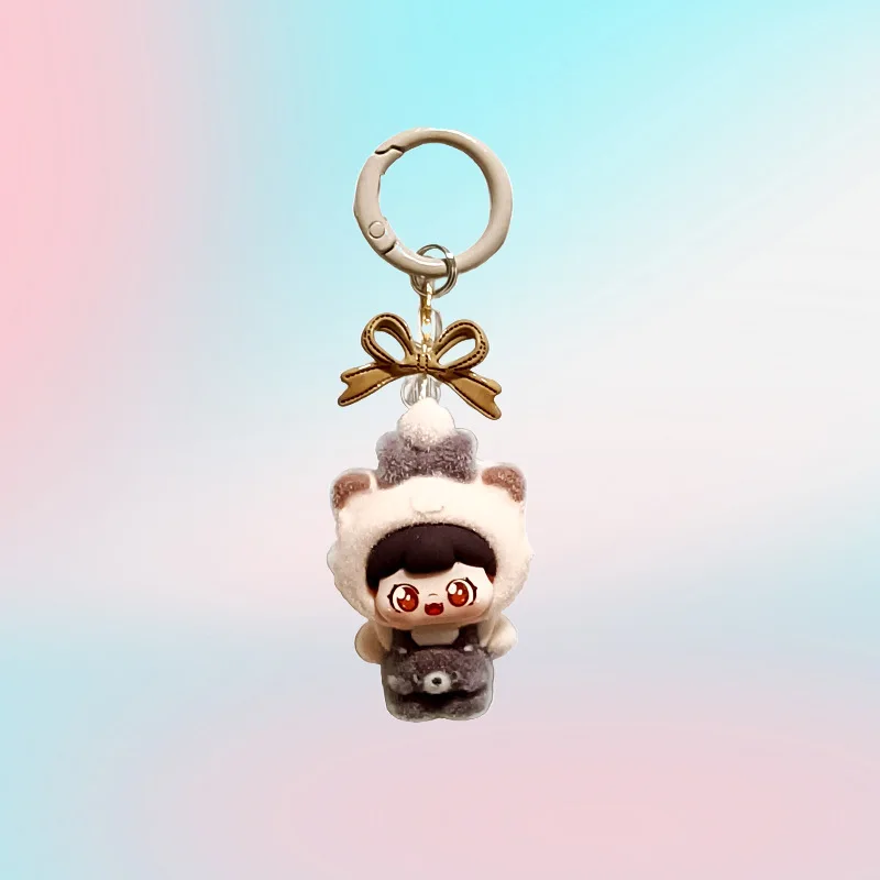Плюшевый детский брелок-подвеска с бантом, сумка, подвесной кулон для декора мобильного телефона, подвески, брелок для автомобиля, рюкзак, декор, подарок