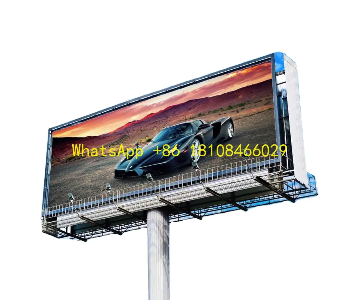 تأجير شاشة LED خارجية P5 P6 P81 500*1000 مللي متر تصميم جديد شاشة عرض LED شفافة جدار فيديو LED