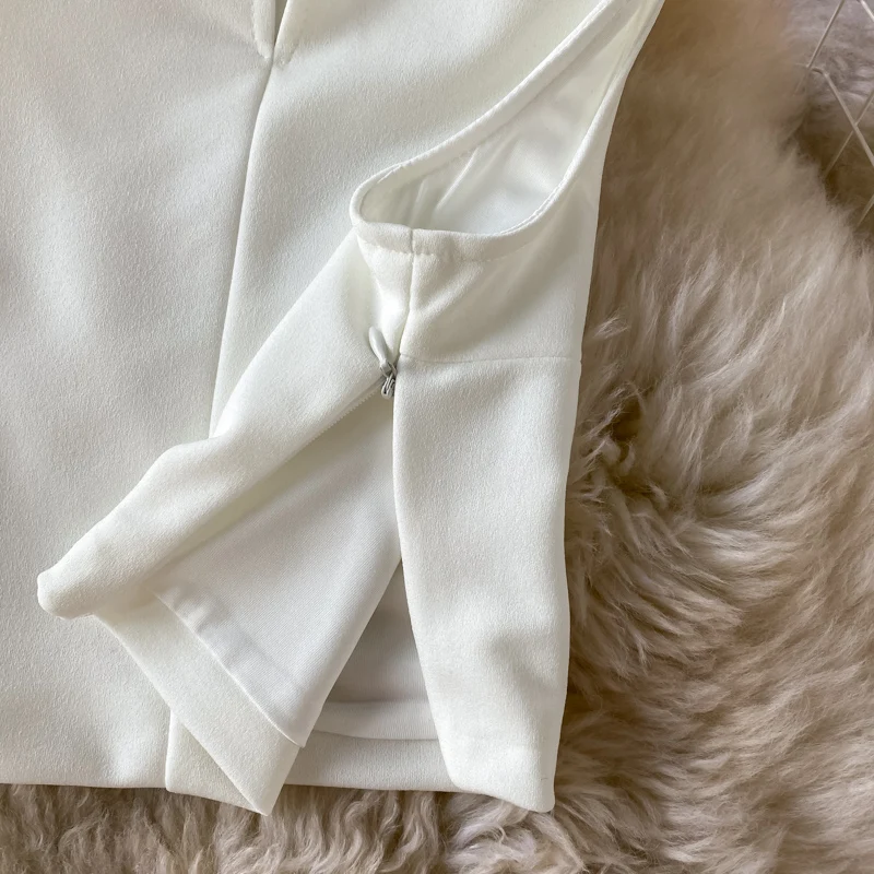 Vrouwen Zomer Pak OL Dame Elegante Sets Crop Top Hippe Rokken Outfit Vrouwelijke Zoete Hot Party Diner Banketten Elegante Sets