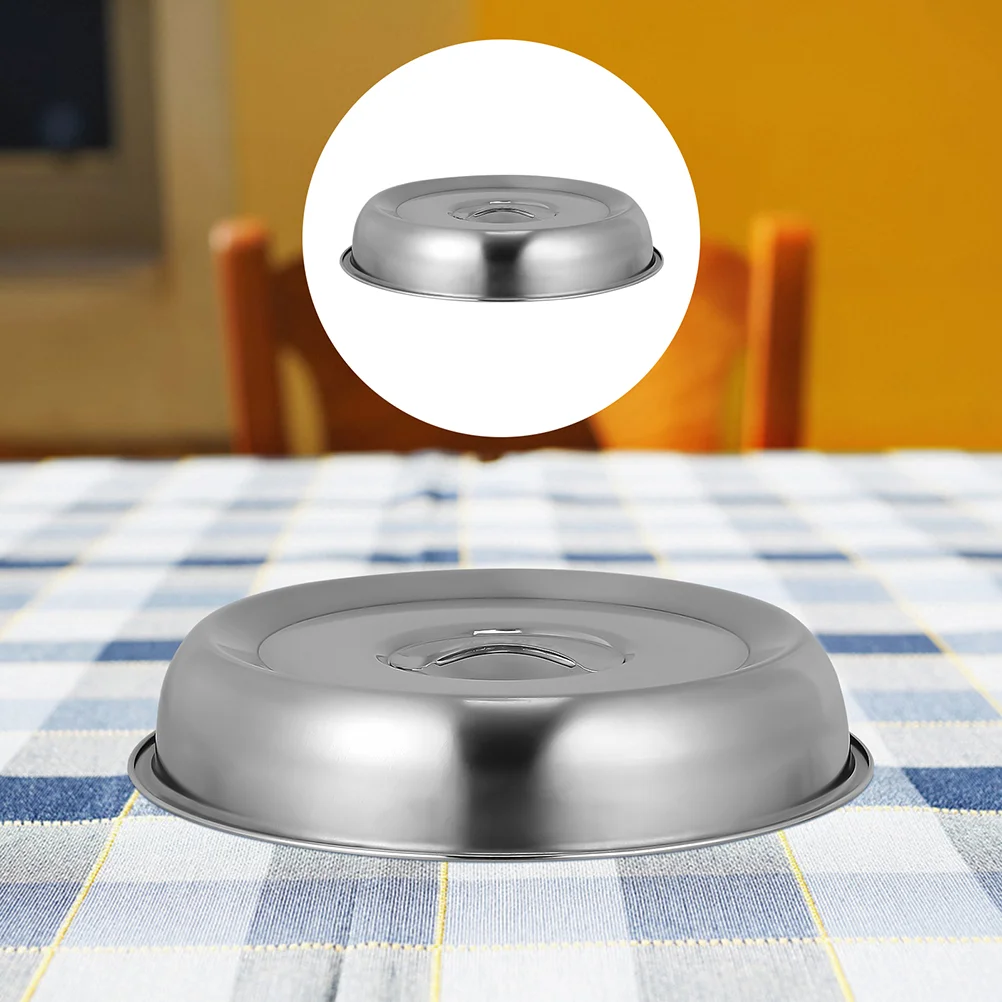 

Vegetable Cover Dish Hood Kitchen Tool Stainless Food Round Steak Household Tableware Hamburger