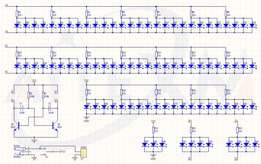 DC 3-5V DIY LED Swing Windgong Elektronische Kit Schudden Windgong Analoge School Solderen Training Plezier Lassen Suite