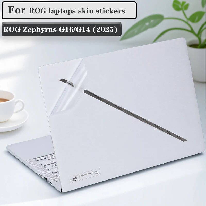 Laptop skin sticker for ROG Zephyrus G14/G16 2025 body film GA403 computer anti-scratch shell film GA605/GU605 vinyl transparent