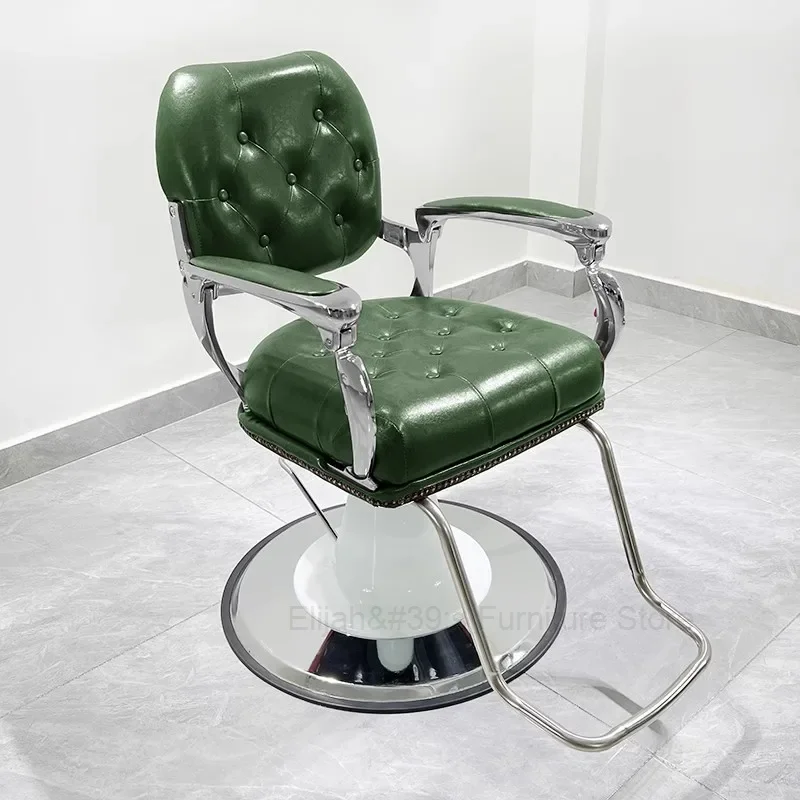 Stylist Luxury Barber Chairs Comfortable Swivel Beauty Makeup Barber Chairs Facial Salon Silla Giratoria Salon Furniture