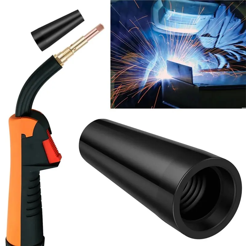 MIG For 15Ak Welding Flux Core Gasless Nozzle Cover 10 Pieces For MIG Welder Accessories-B61B
