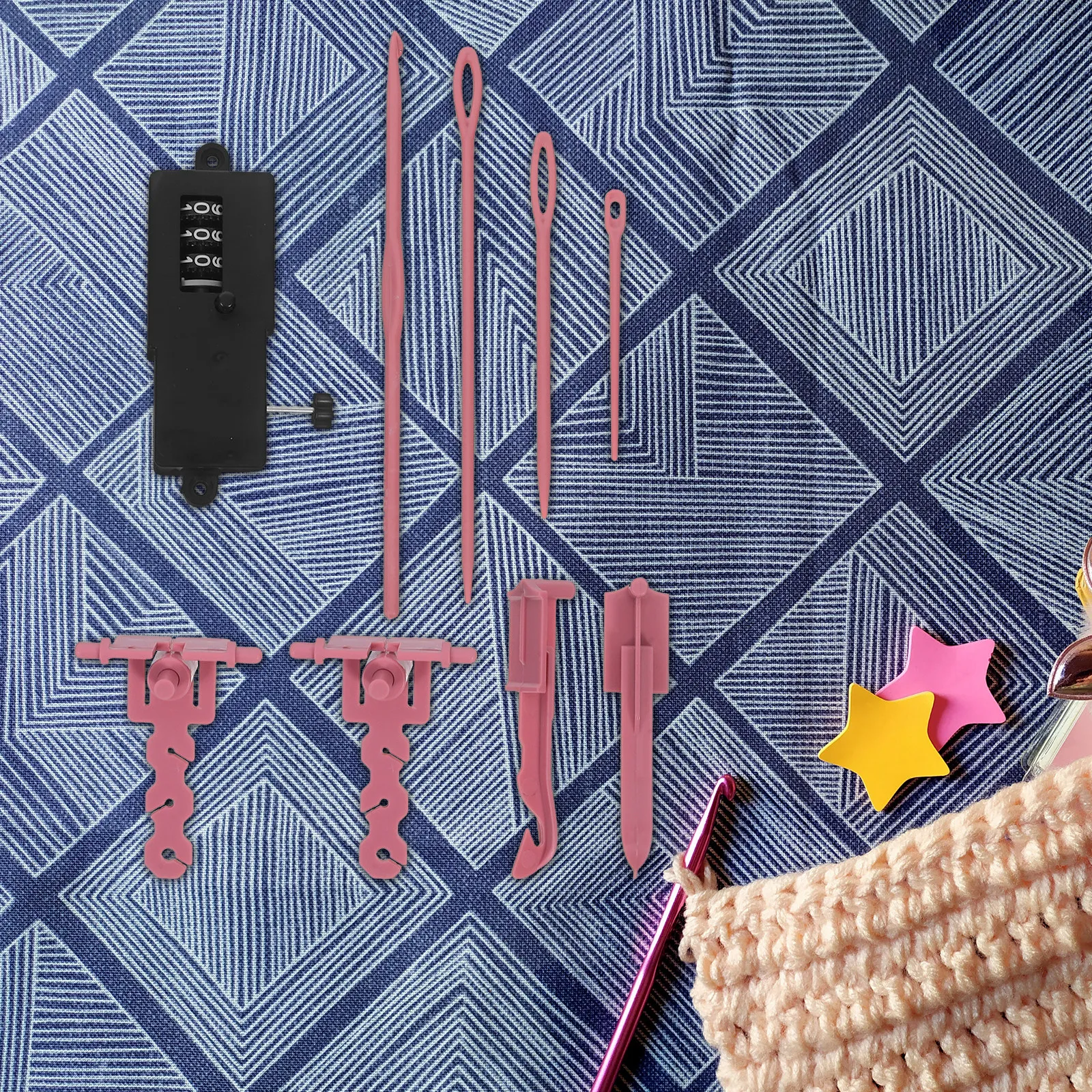 Sewing Knit - 9종 원형 DIY 뜨개질 기계 키트,