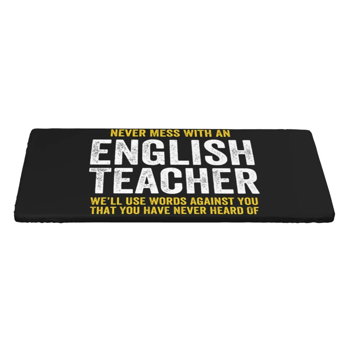 Never Mess With An English Teacher Custom Rectangular Tablecloth Waterproof Table Cover for Dining Events Table Cloth