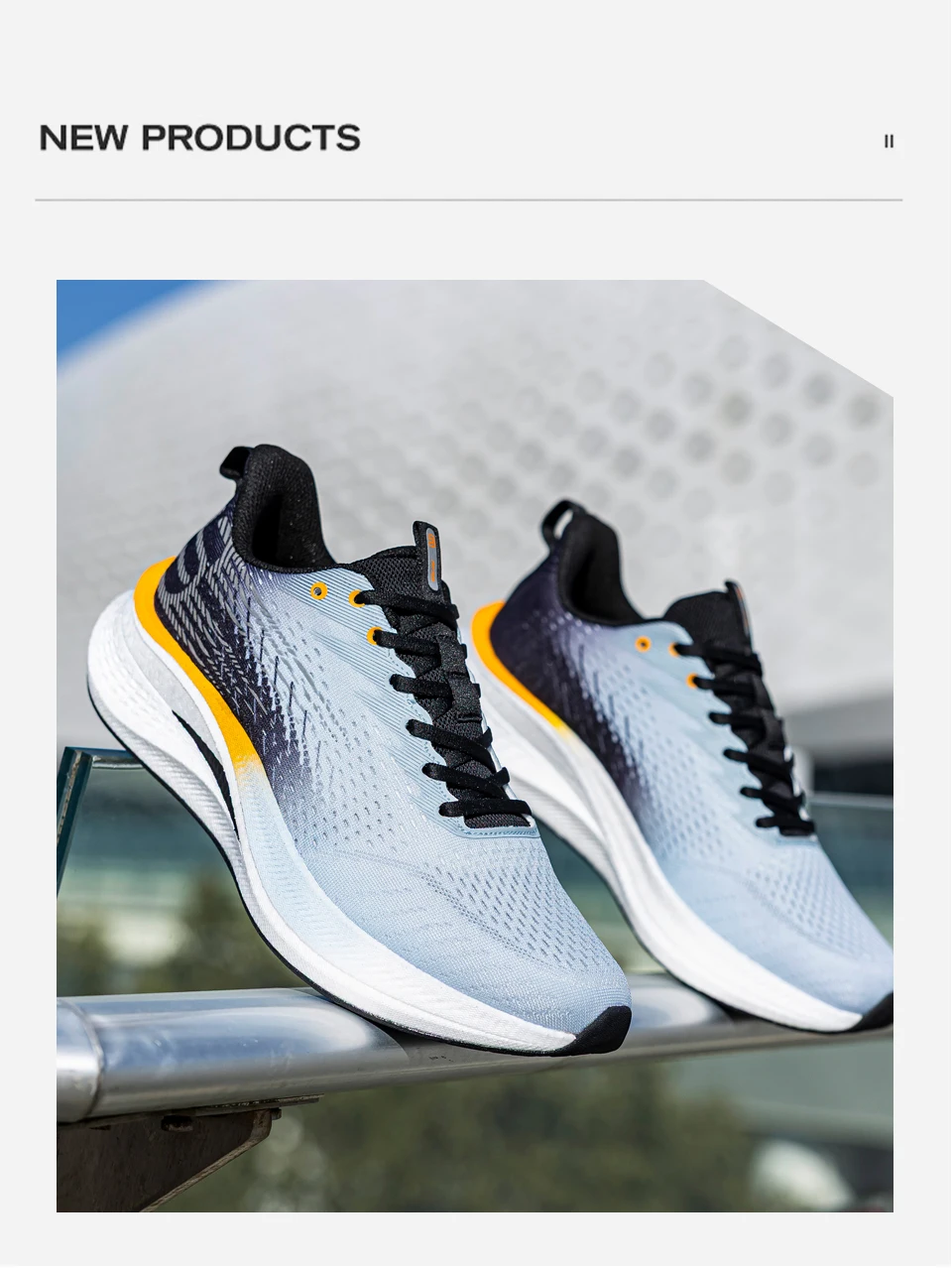 Baasploa Männer Jogging Sport Schuhe Carbon Platte Professionelle Dämpfung Turnschuhe Männlichen Outdoor Atmungsaktive Rutschfeste Laufschuhe – Detail 12