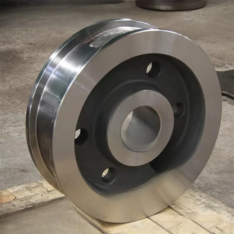 

Cast and forge bridge crane track wheels for material handling equipment parts