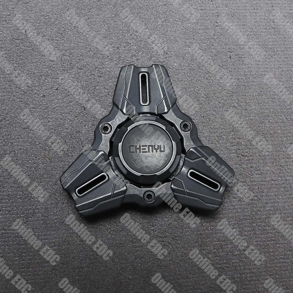 Used EDC Toys CHENYU Original EDC Stainless Steel Mech Fidget Spinner Fidget Toys For Adults